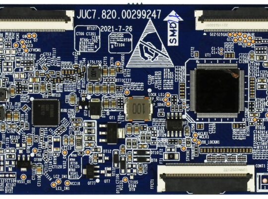 JUC7.820.00299247 VU TV Model 55QML FRU M8V Genuine T-Con Board