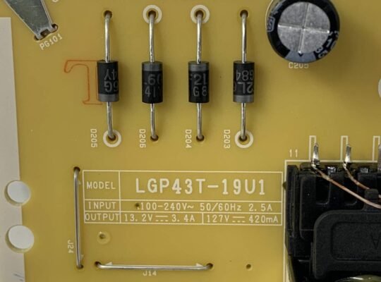 43UP7500PTZ LG TV Parts List