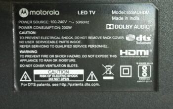 MOTOROLA 65SAUHDM Complete LED TV Parts Kit