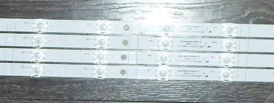 VU 55GLOLED FRU:55A66 Complete LED TV Parts Kit