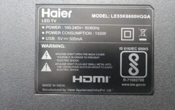 Haier LE55K6600HQGA Complete LED TV Parts Kit