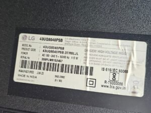 LG 43UQ8040PSB Motherboard Best Price
