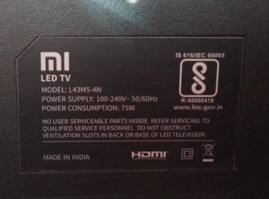 Mi L43M5-AN Complete LED TV Parts Kit