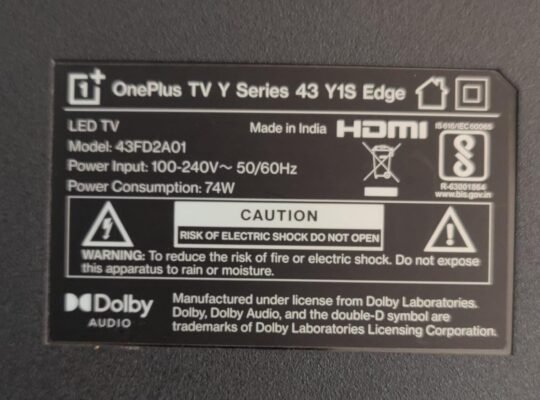 Oneplus 43FD2A01 Complete LED TV Parts Kit