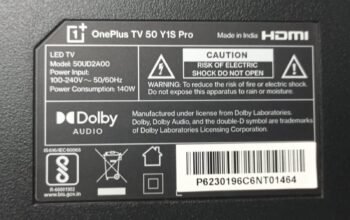 Oneplus 50UD2A00 Complete LED TV Parts