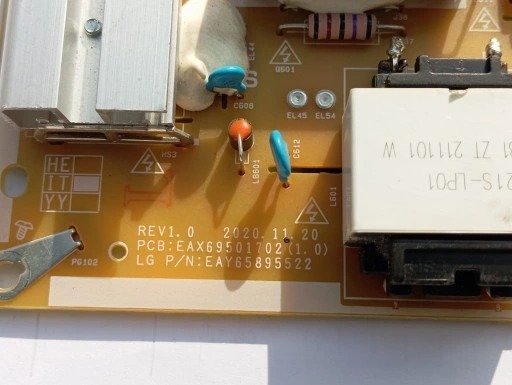 EAX69501702(1.0) LG Power Supply Board