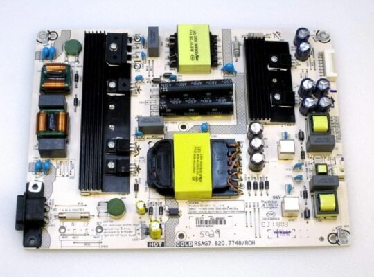 55-OA VU TV Parts List