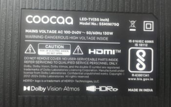 55MINI75Q COOCAA TV Parts
